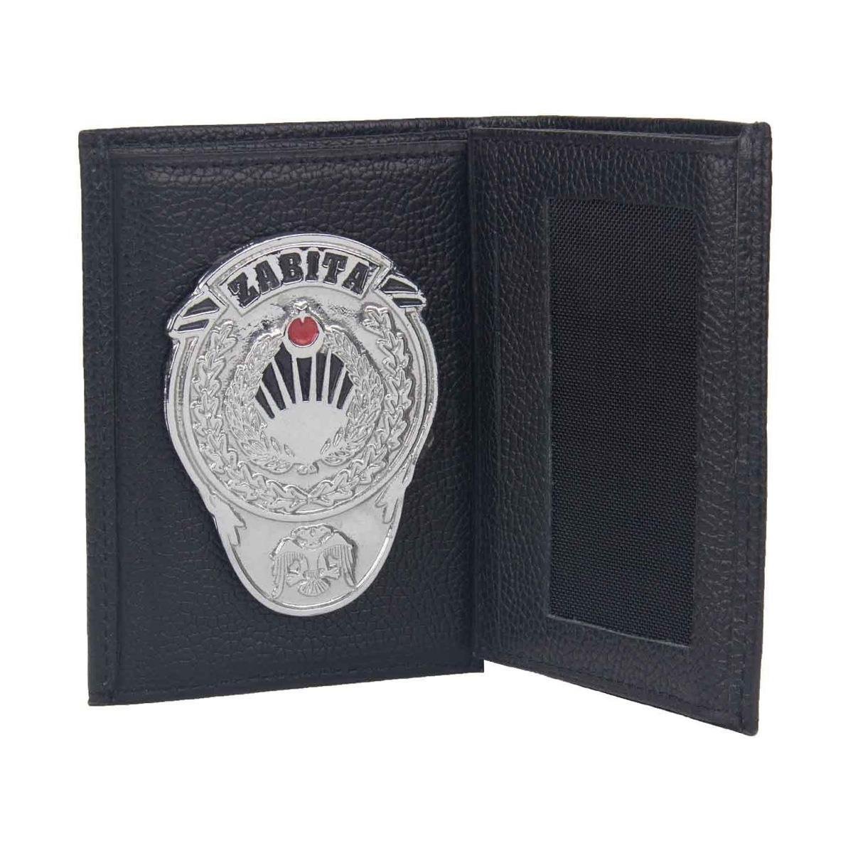 Gümüş Rozetli Zabıta Cüzdan