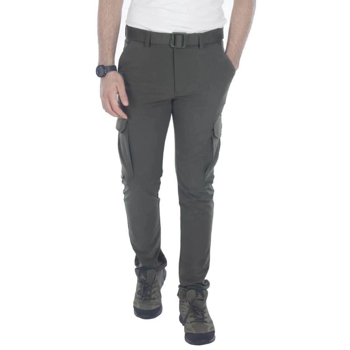 Haki Trekking Kargo Cepli Pantolon