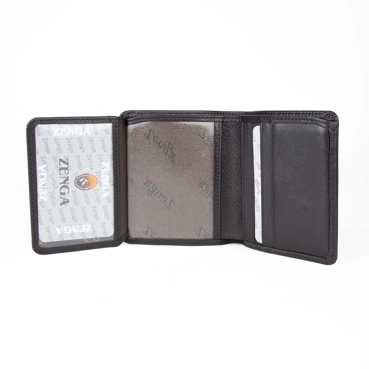 Hakiki Deri Klasik Model Erkek Cüzdanı Siyah