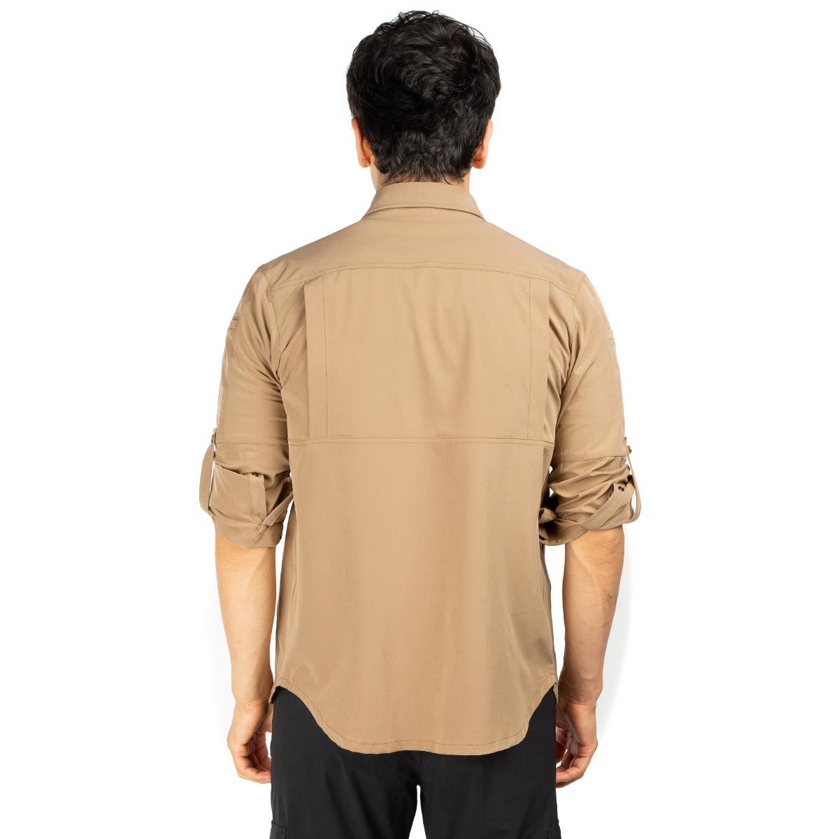 HoverGym Flexible Hafif Taktik Gömlek - Çöl Rengi