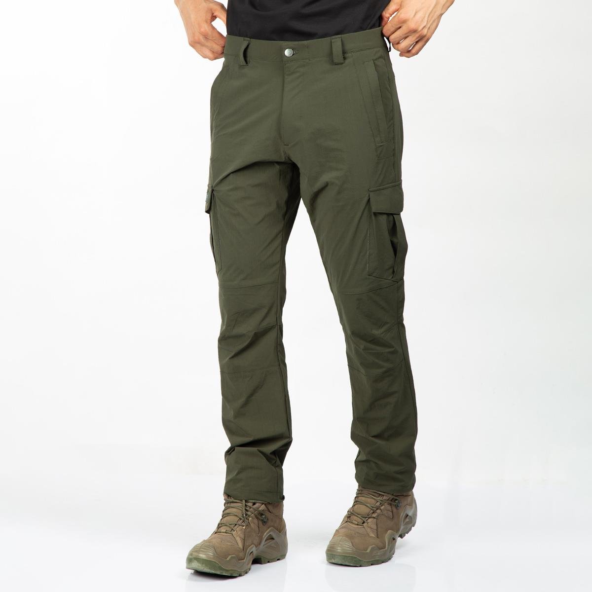 Hovergym Taktik Outdoor Hiking Yazlık Pantolon-Haki