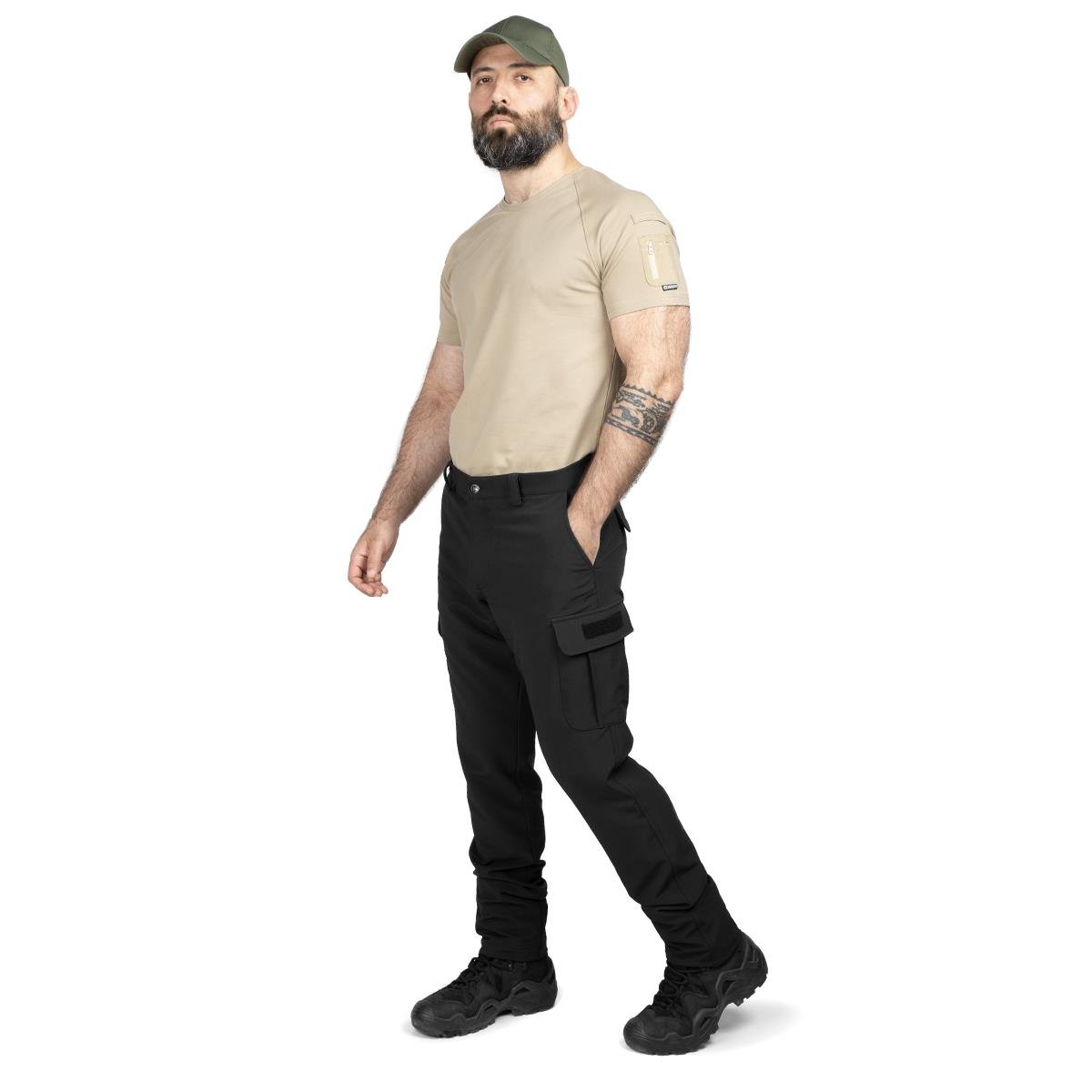 Hovergym Trekking Polis Pantolonu Siyah