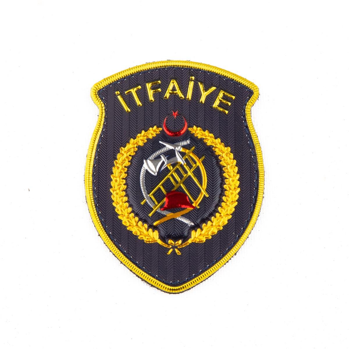 İtfaiye Kol Arması 3 Boyutlu