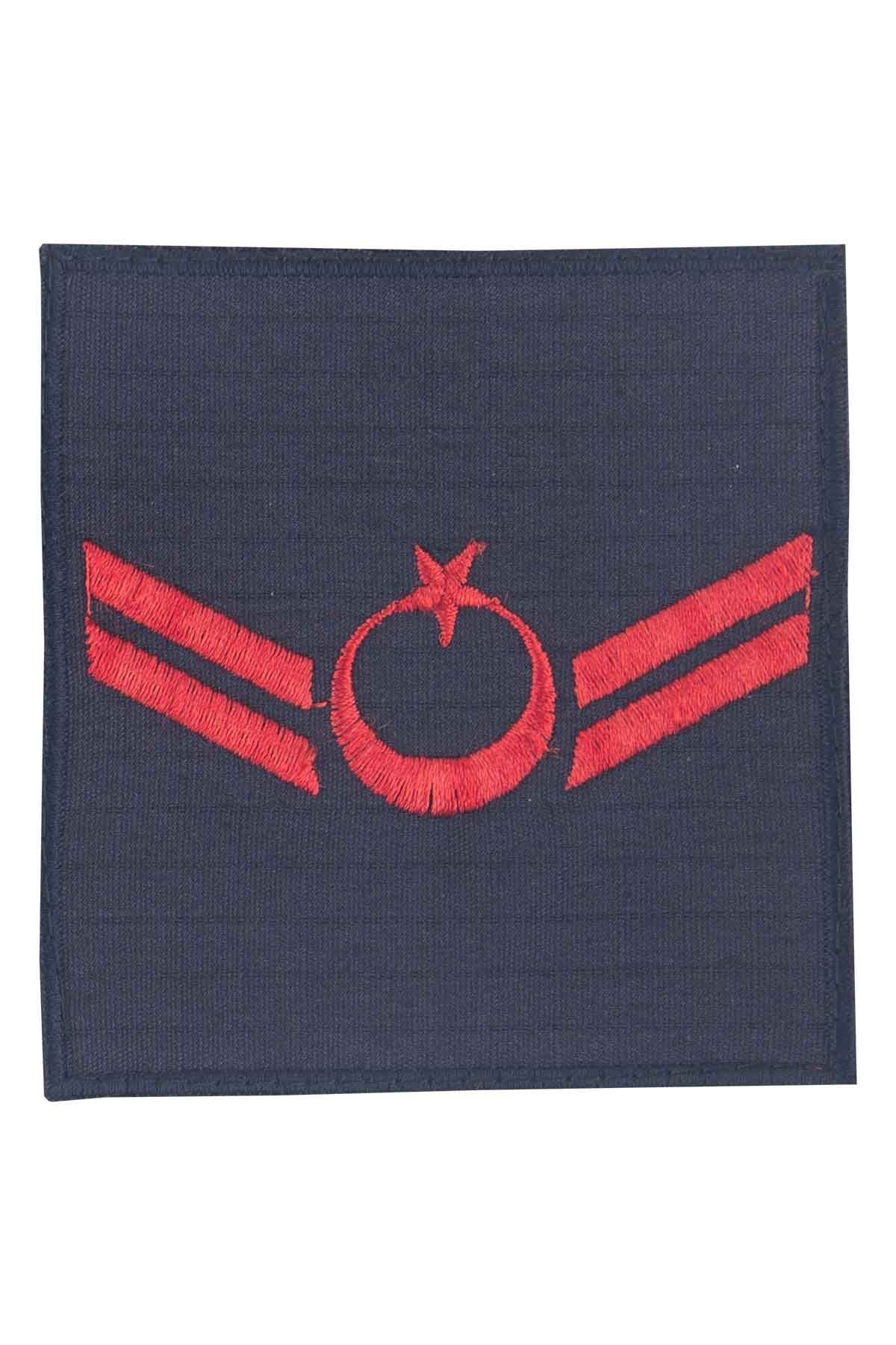 Jandarma Asayiş Uzman Çavuş Rütbesi Lacivert Nakış Cırtlı