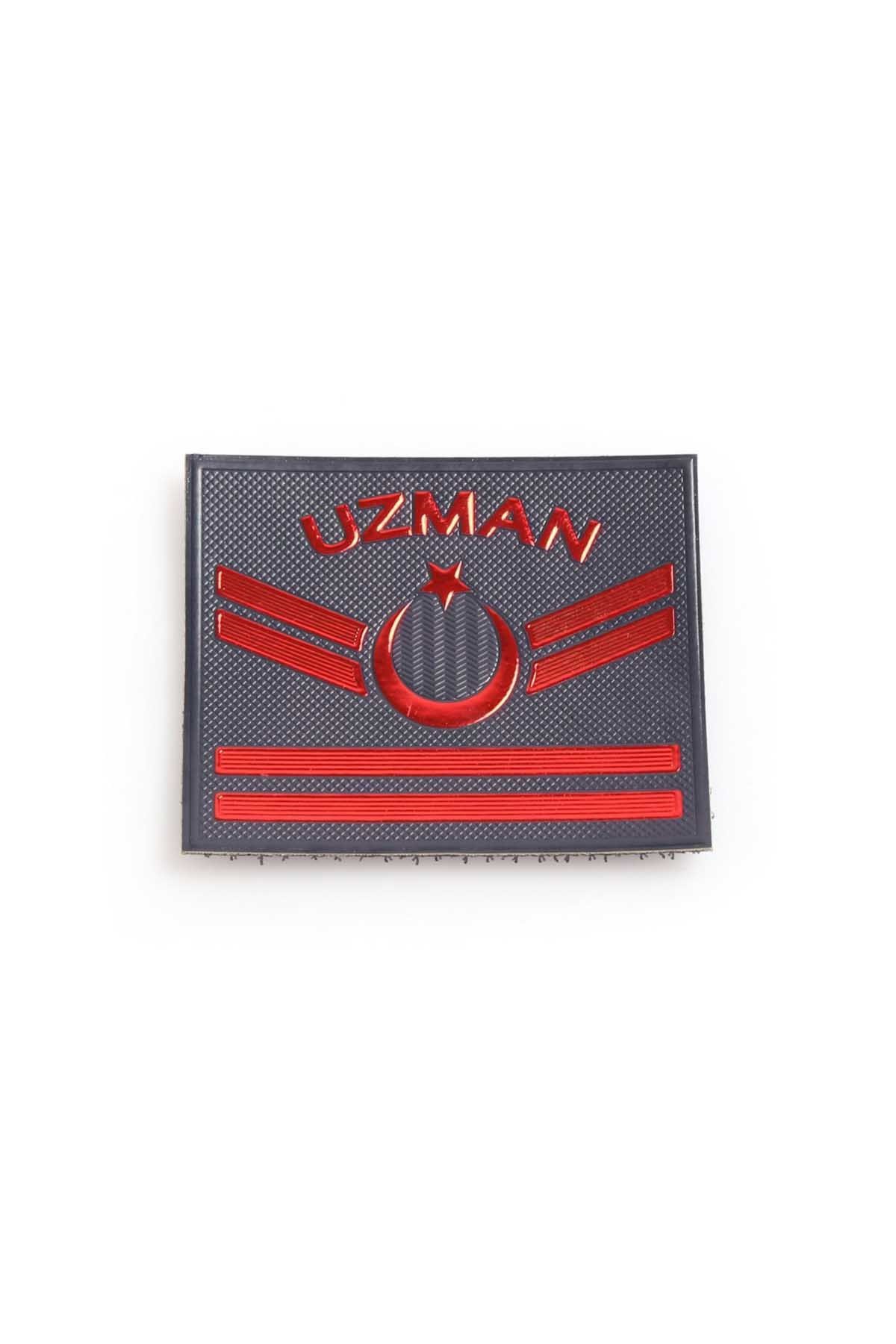 Jandarma Asayiş Yeni Nesil 3 Boyutlu Minyatür Uzman Çavuş Göğüs Rütbesi Lacivert Cırtlı