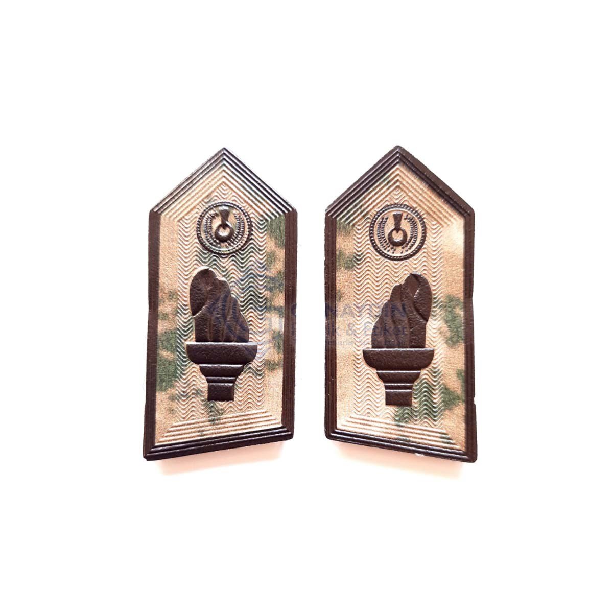 Jandarma Kamuflaj Personel Yaka Spoleti Yeni Nesil 3 Boyutlu Plastik