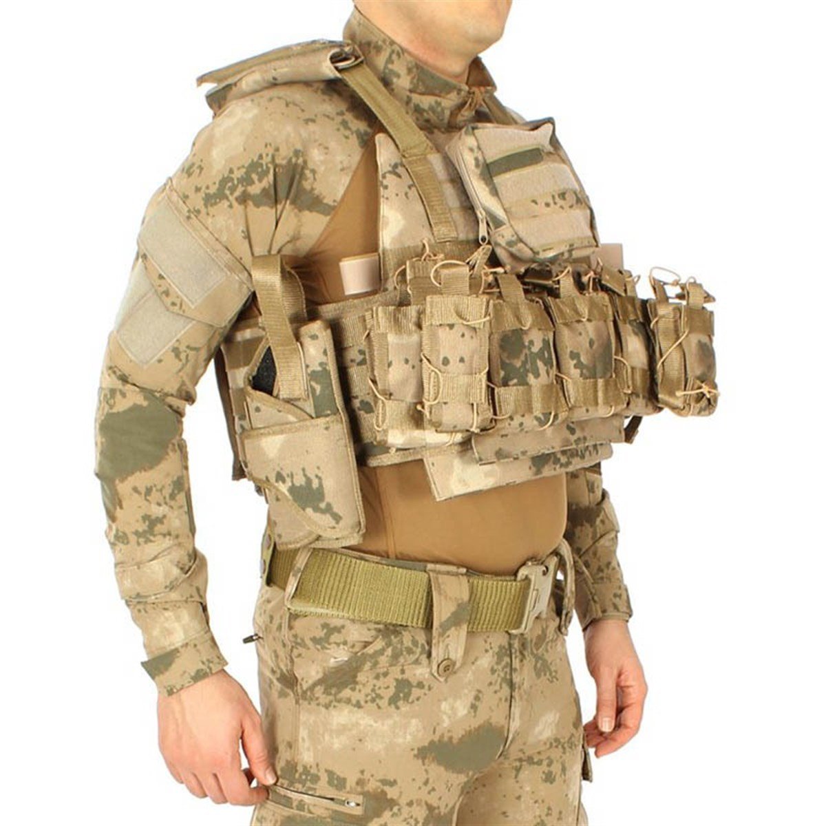 Jandarma Kamuflaj Tactical Hücum Yelek