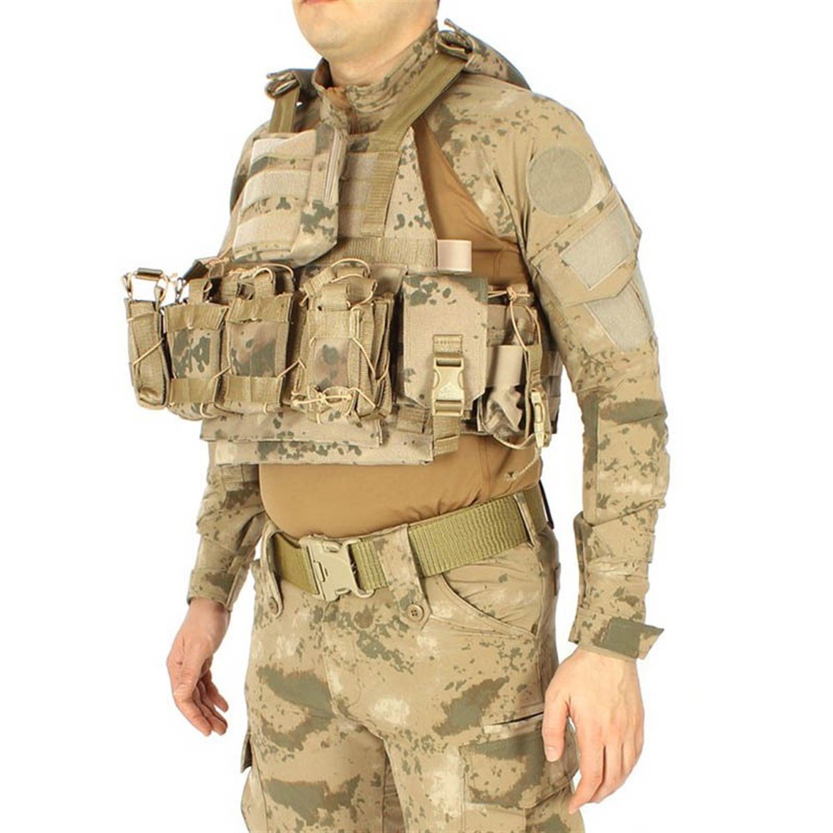 Jandarma Kamuflaj Tactical Hücum Yelek