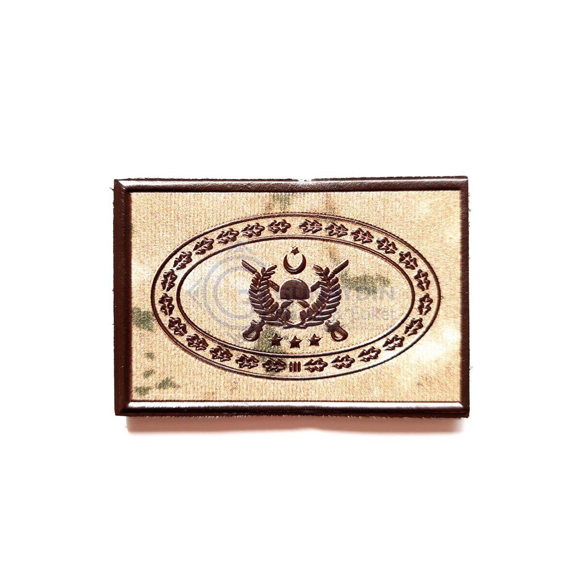 Jandarma Komando 16 Yıl ve Üstü Subay Kıta Komutanlığı Bröve Yeni Nesil 3 Boyutlu Plastik