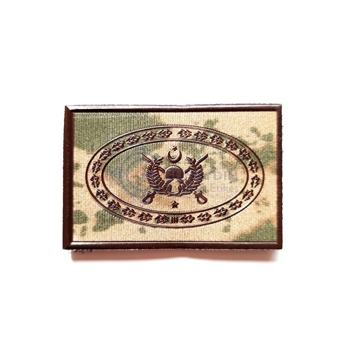 Jandarma Komando 5-10 Yıl Subay Kıta Komutanlığı Bröve Yeni Nesil 3 Boyutlu Plastik