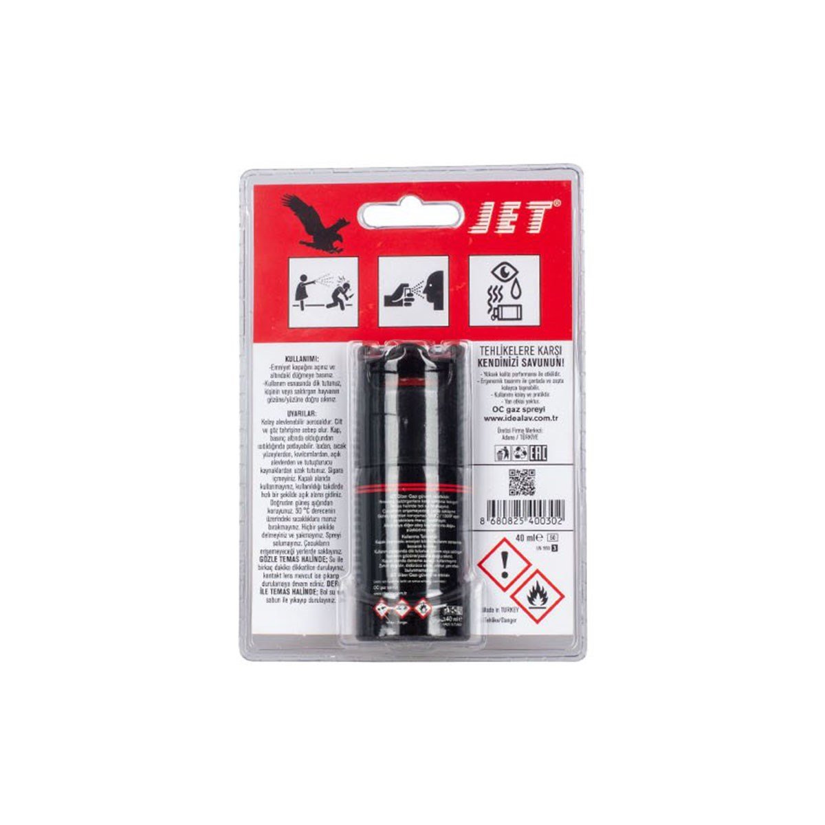 Jet Biber Gazı 40ml (Orijinal)
