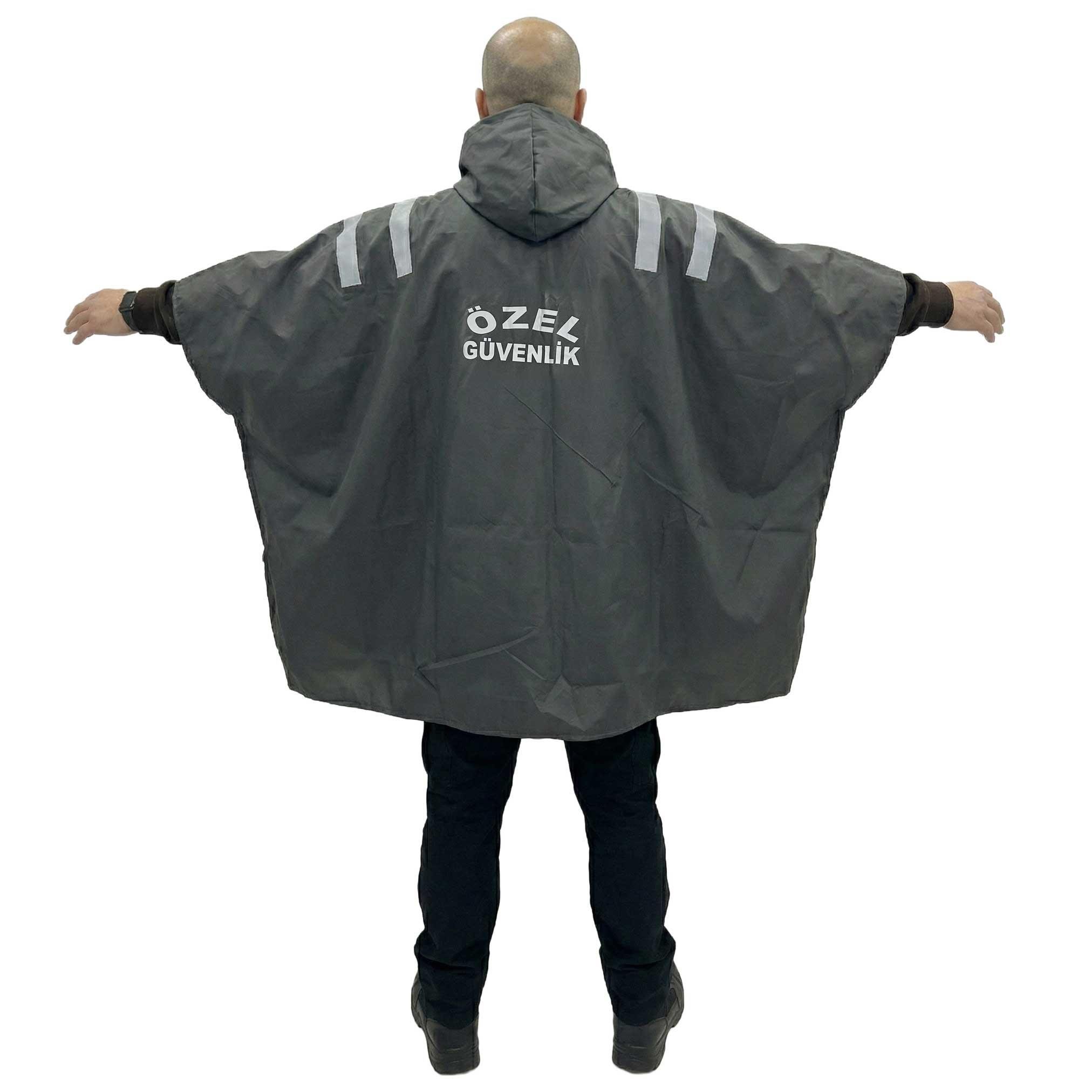 Kamu Özel Güvenlik Yağmurluk Panço