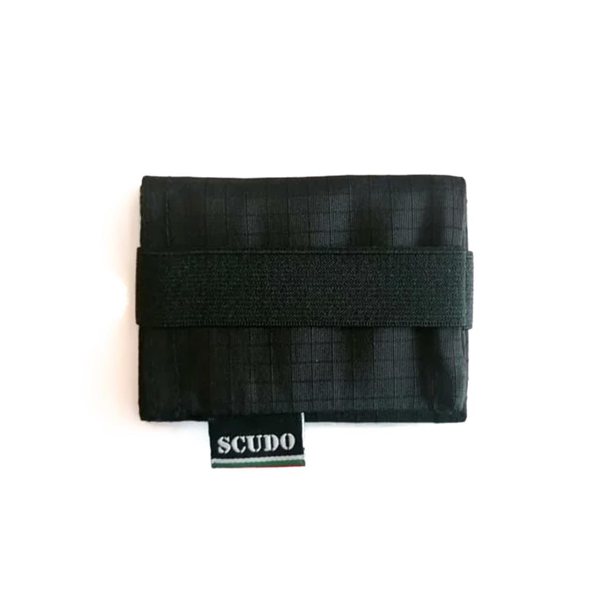 Katlanır Mini Motorcu Cüzdanı Siyah