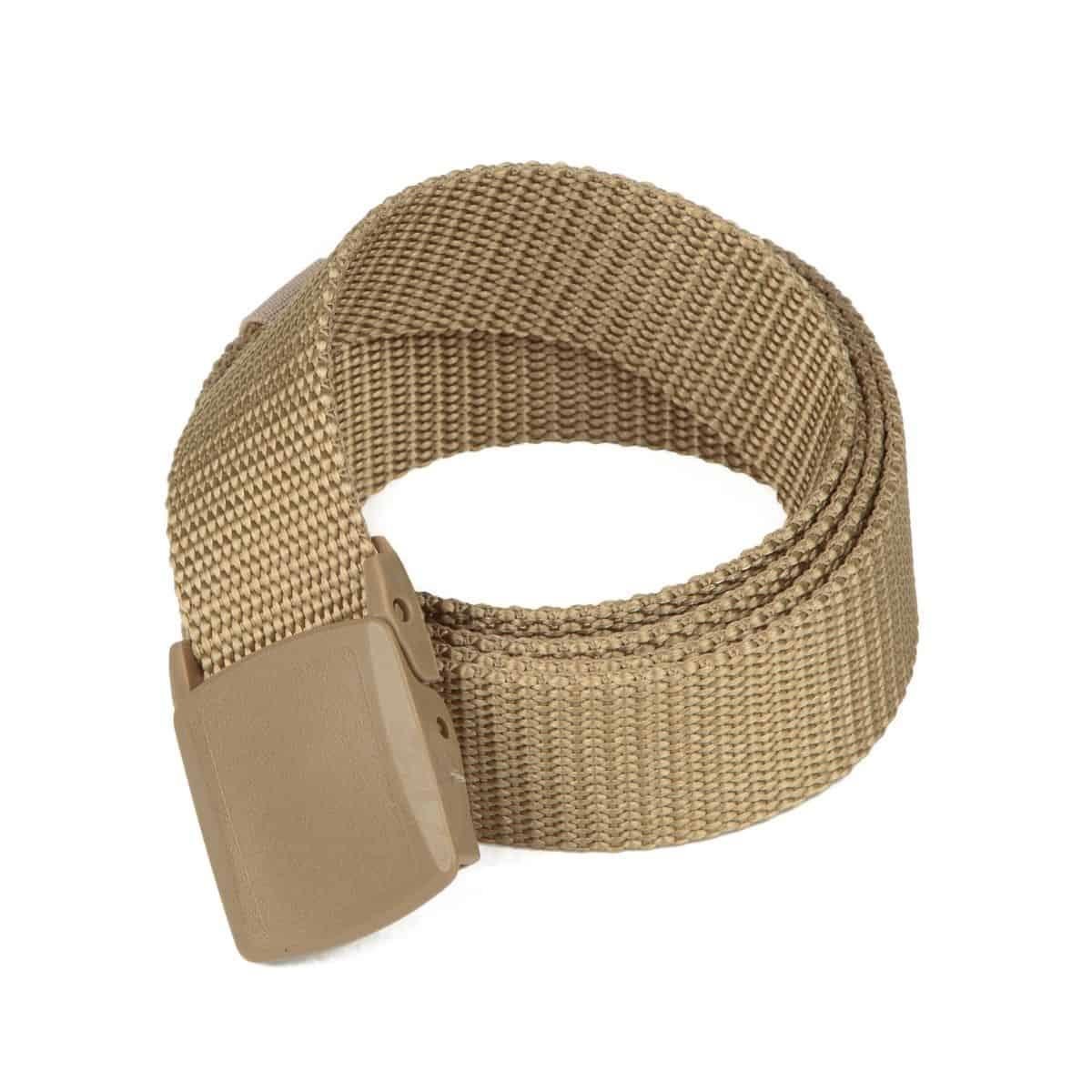 Kilitli Plastik Tokalı Taktik Outdoor Kemer Çöl Rengi