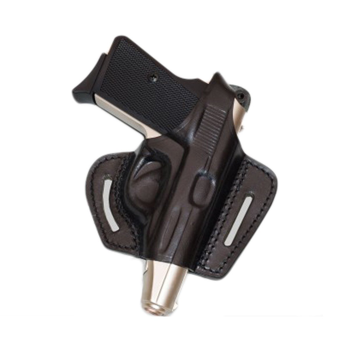 Kırıkkale 7.65 Deri Silah Kılıfı Siyah Baskılı Açık