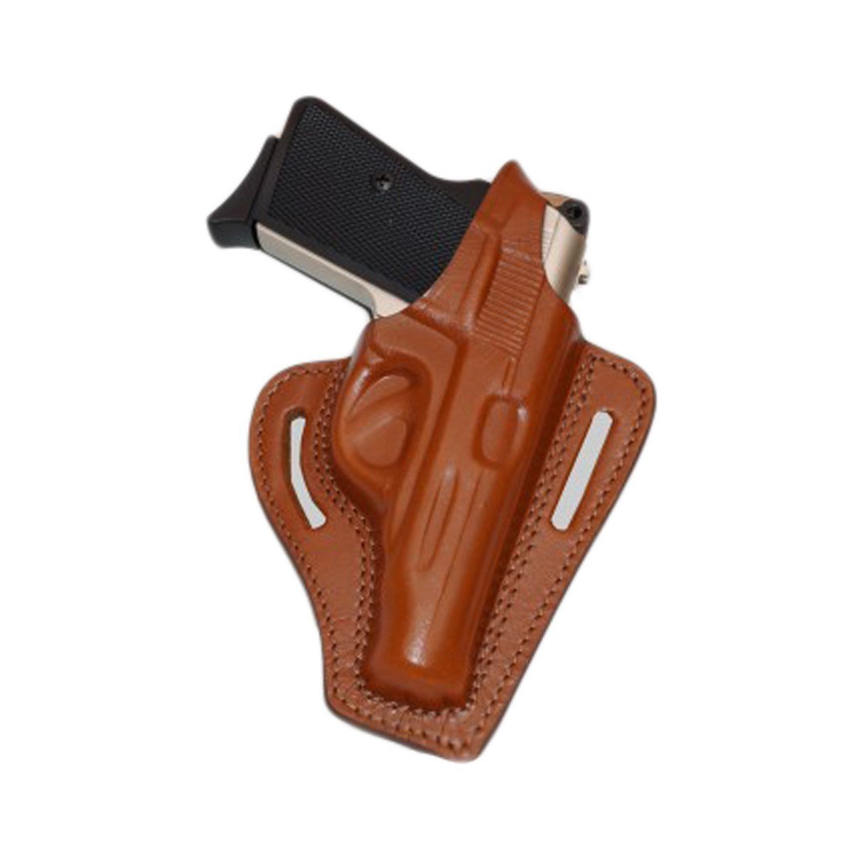 Kırıkkale 7.65 Deri Silah Kılıfı Taba Baskılı Kapalı