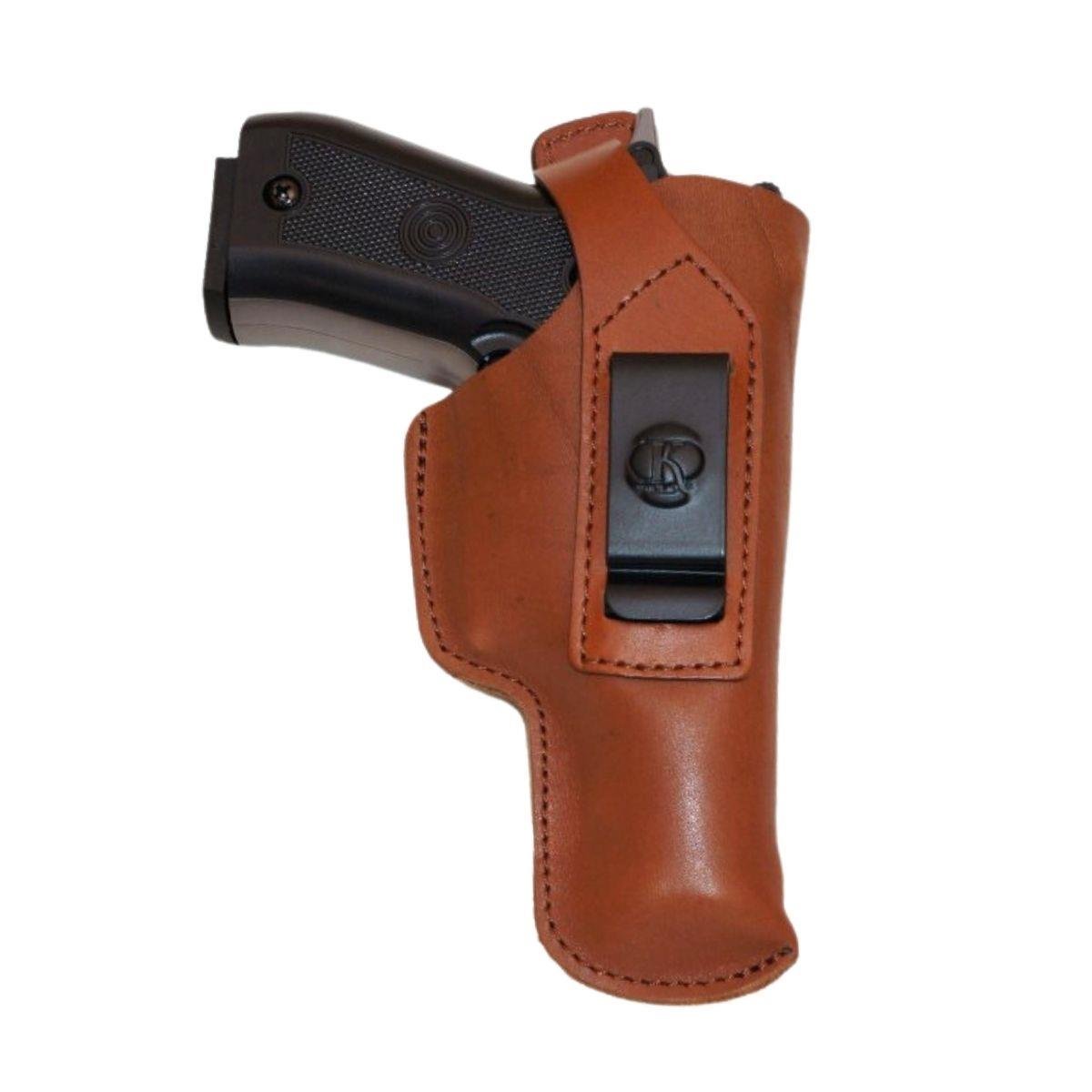 Kırıkkale 7.65 Deri Tabanca İç Kılıfı Yumuşak Deri Taba