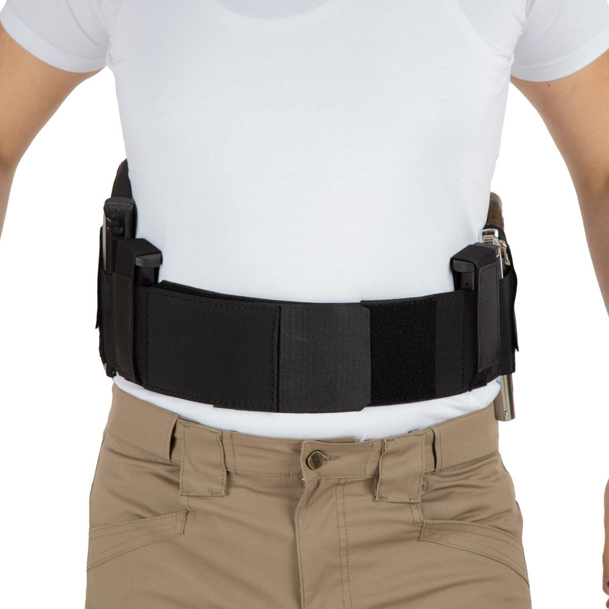 Korse Silah Kılıfı-Çift Silah Kılıflı ve Çift Şarjörlüklü-Siyah