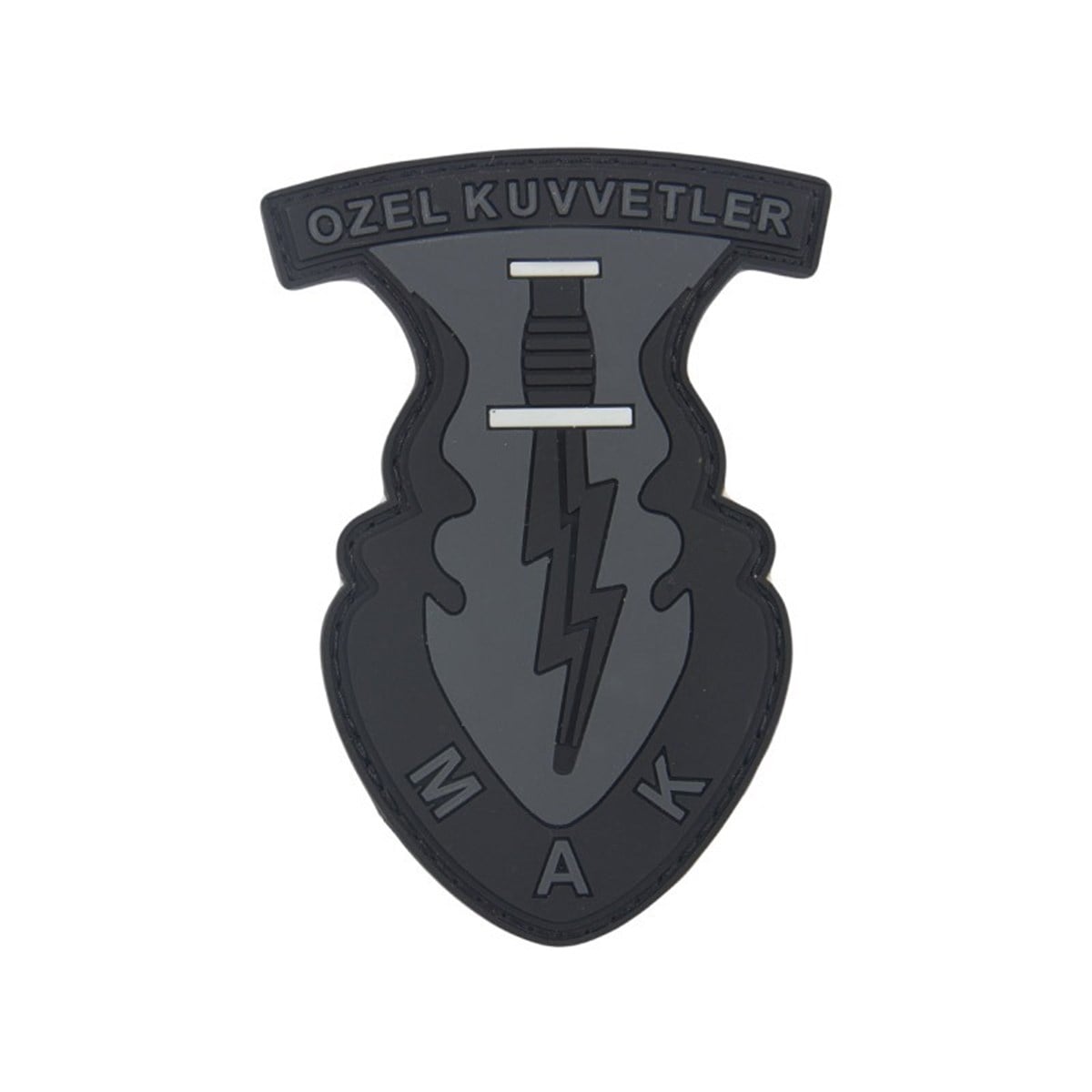 MAK Özel Kuvvetler Silikon Patch Arma