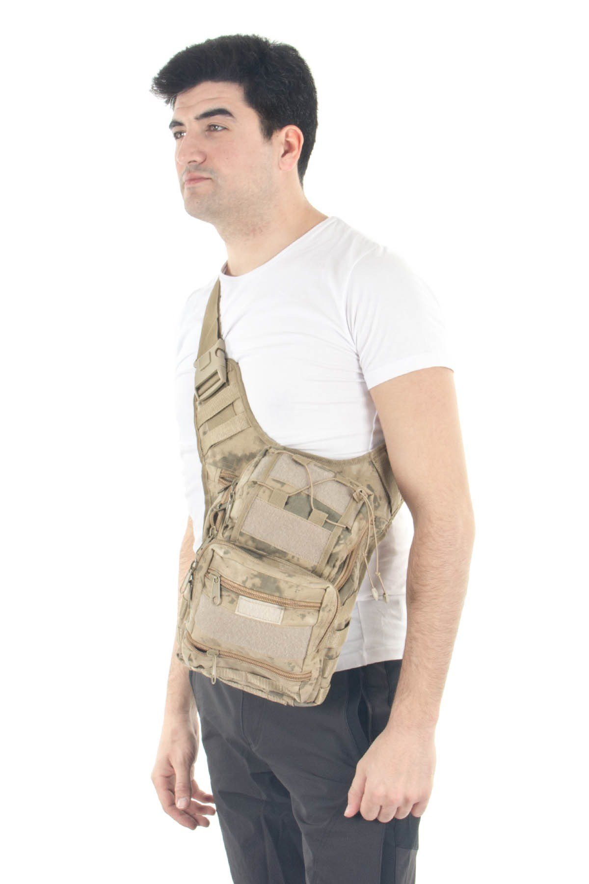 Mıl-Tec Cordura Çok Fonksiyonlu Jandarma Kamuflaj Omuz Çantası