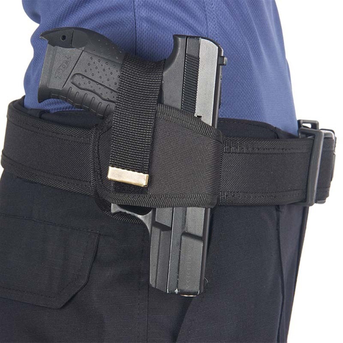 Airsoft Silah Kılıfı Universal Tüm Tabancalar İçin Dış Taşıma Mini Speed Siyah-1