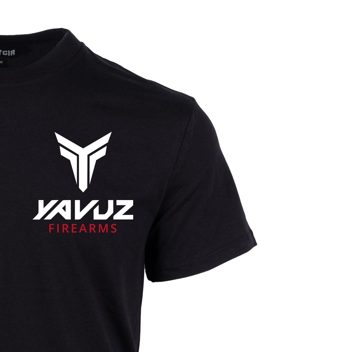 Mini Yavuz Firearms Baskılı Tişört Siyah