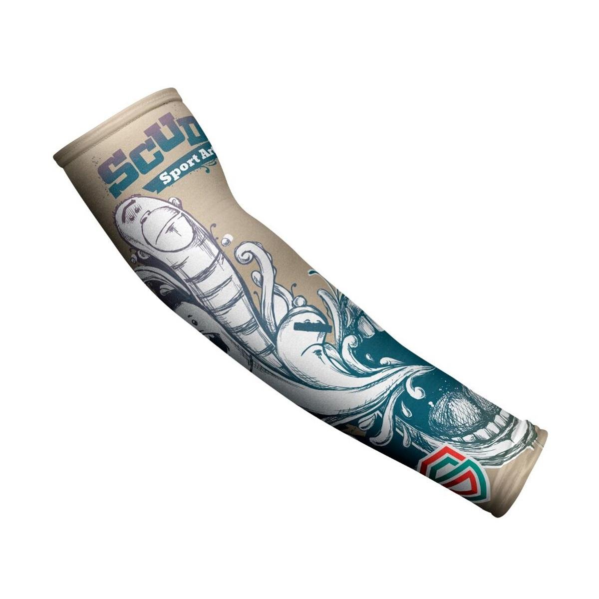 Motosiklet Güneş Koruyucu Kolluk İkili Sport Art Desen