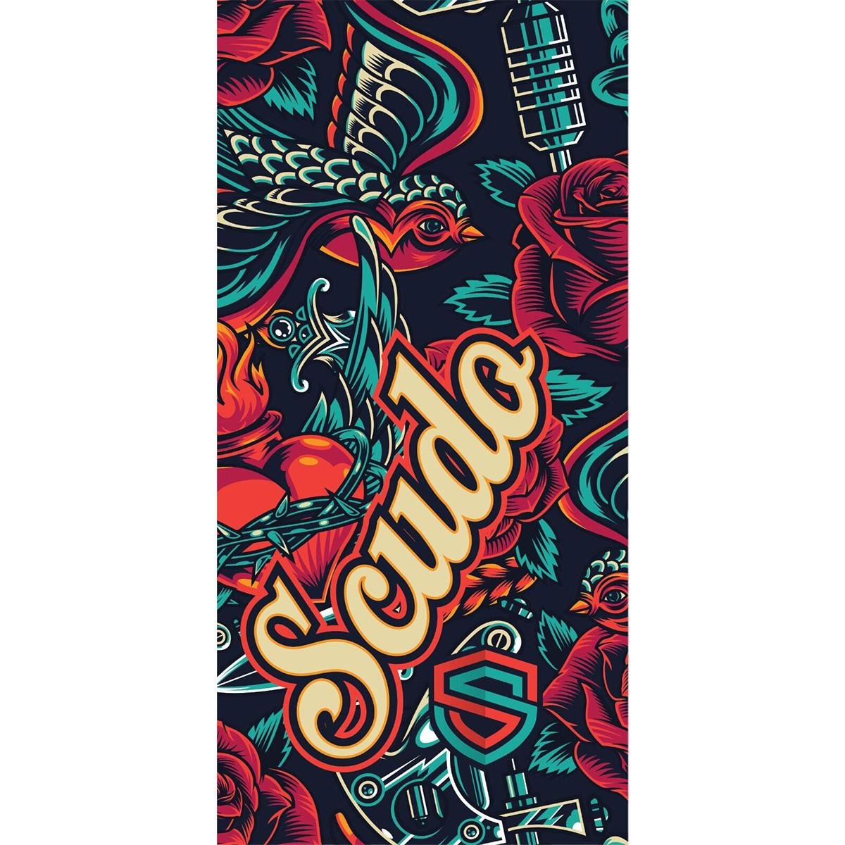 Motosiklet Güneş Koruyucu Kolluk İkili Bird Desen