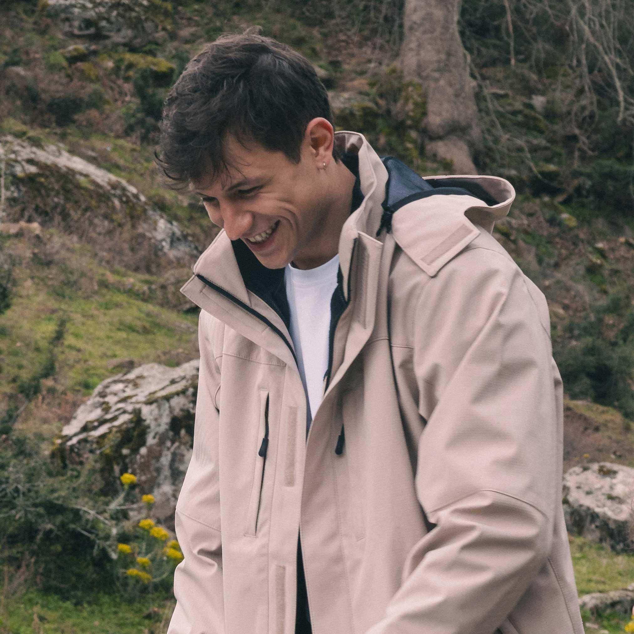 North Mounatain 3 in 1 Taktik Outdoor Mont - Bej