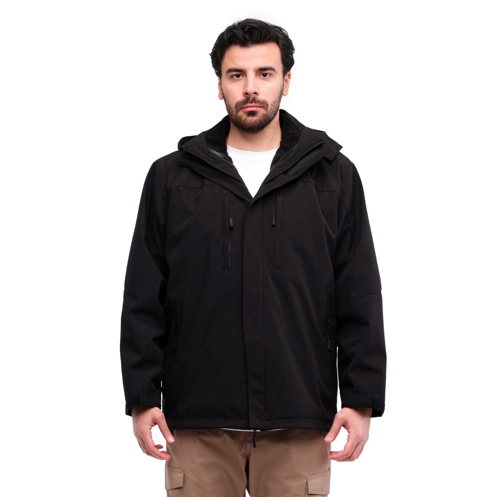 North Mounatain 3 in 1 Taktik Outdoor Mont - Siyah