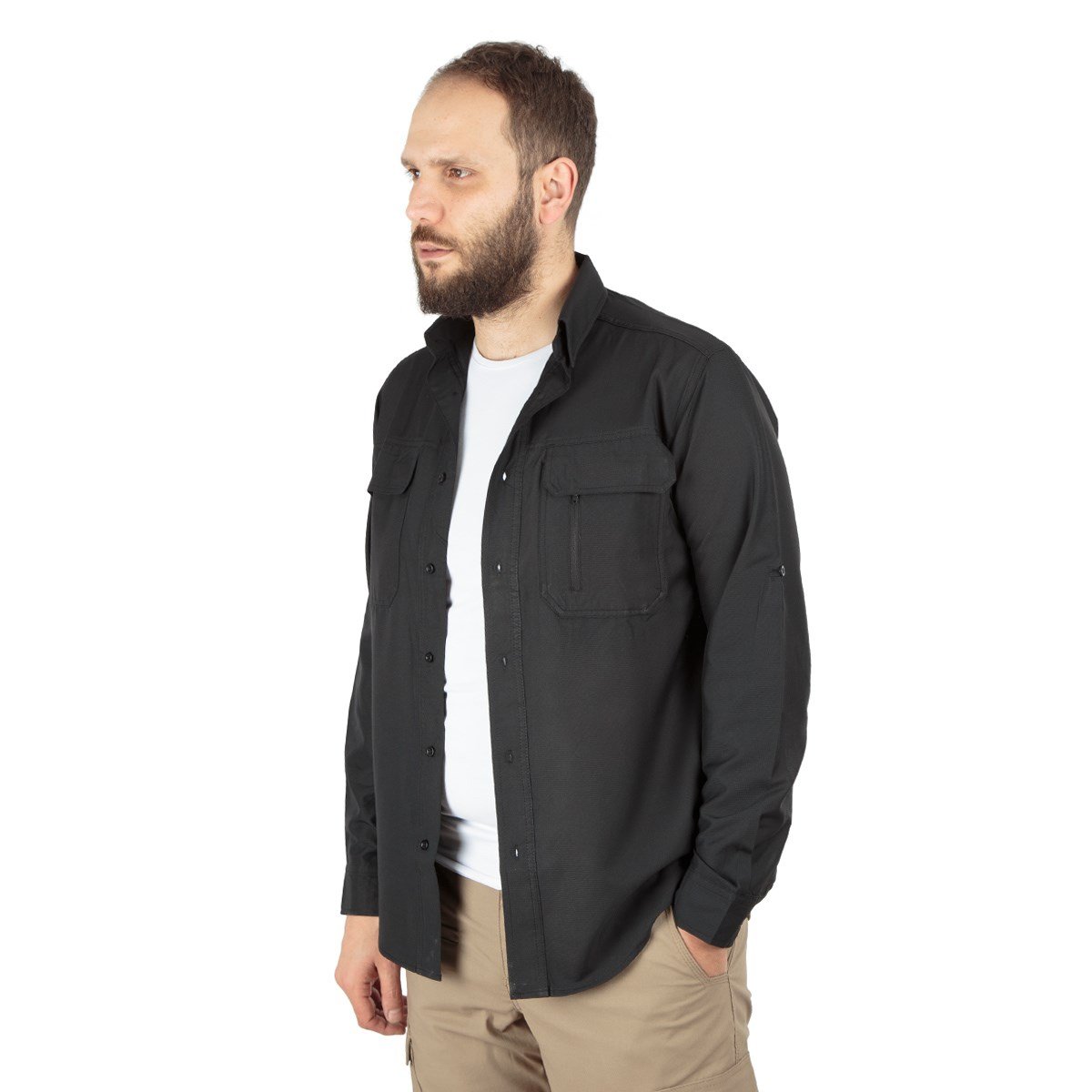 North Mountain Tactical Gömlek Yazlık Siyah