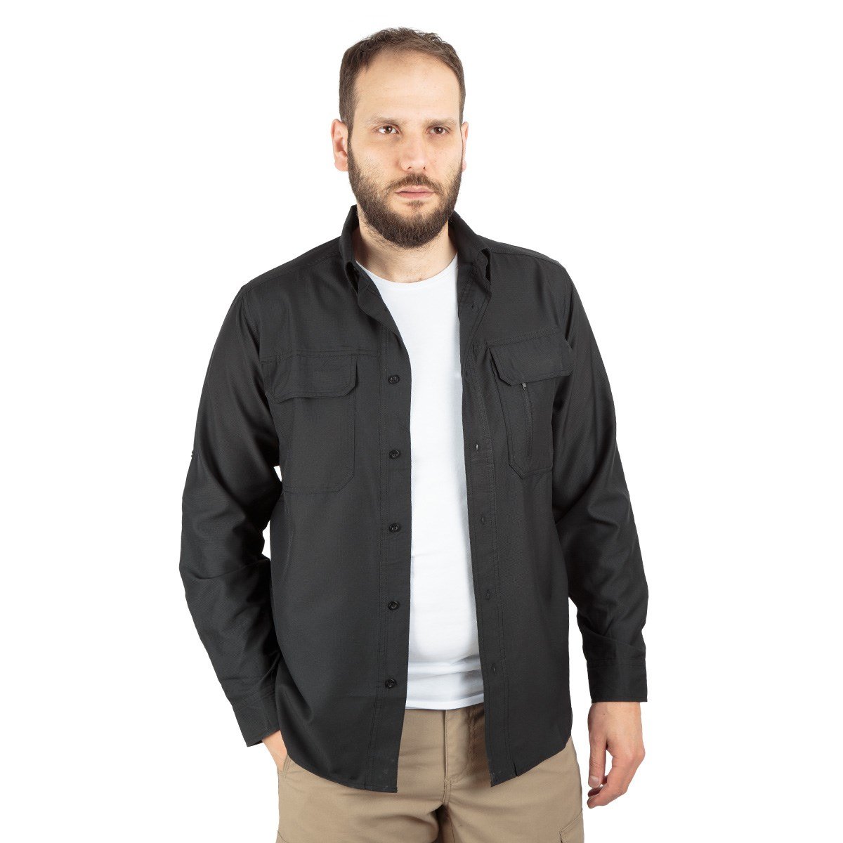 North Mountain Tactical Gömlek Yazlık Siyah