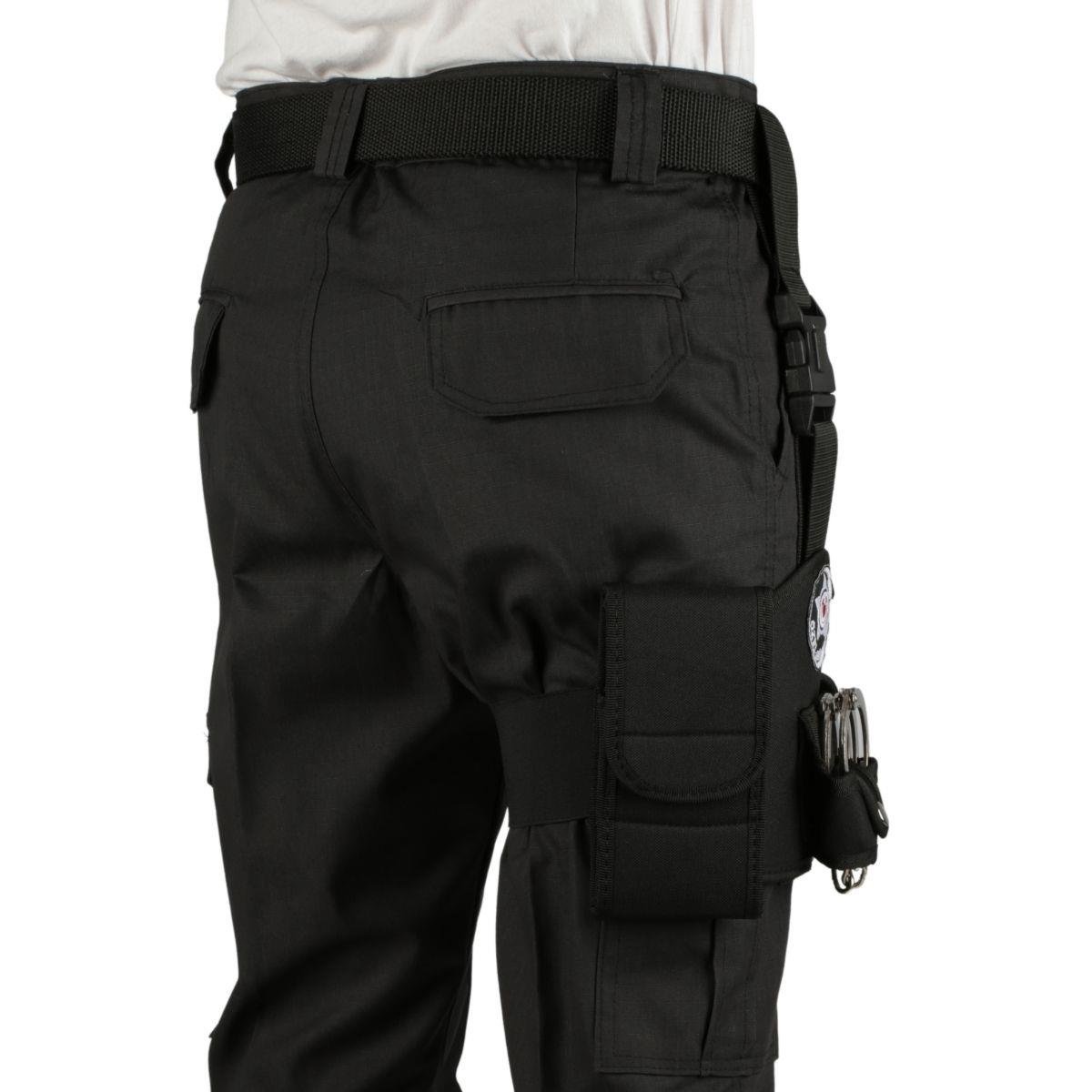 Özel Güvenlik Bacak Kılıfı Siyah