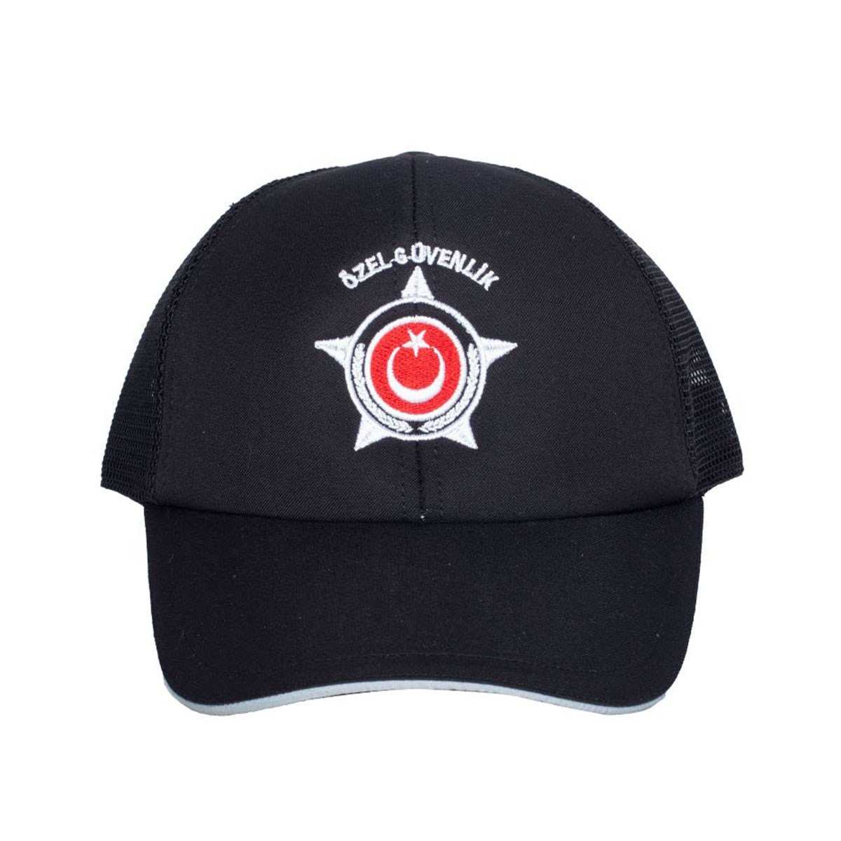 Özel Güvenlik Kepi Yeni Tip Yazlık Siyah