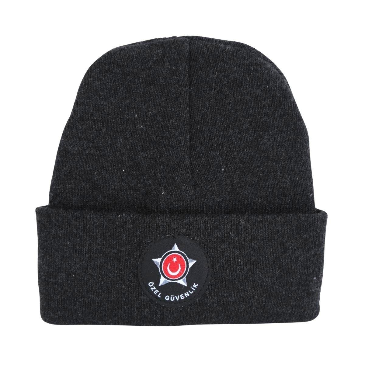 Özel Güvenlik Yün Bere Gri