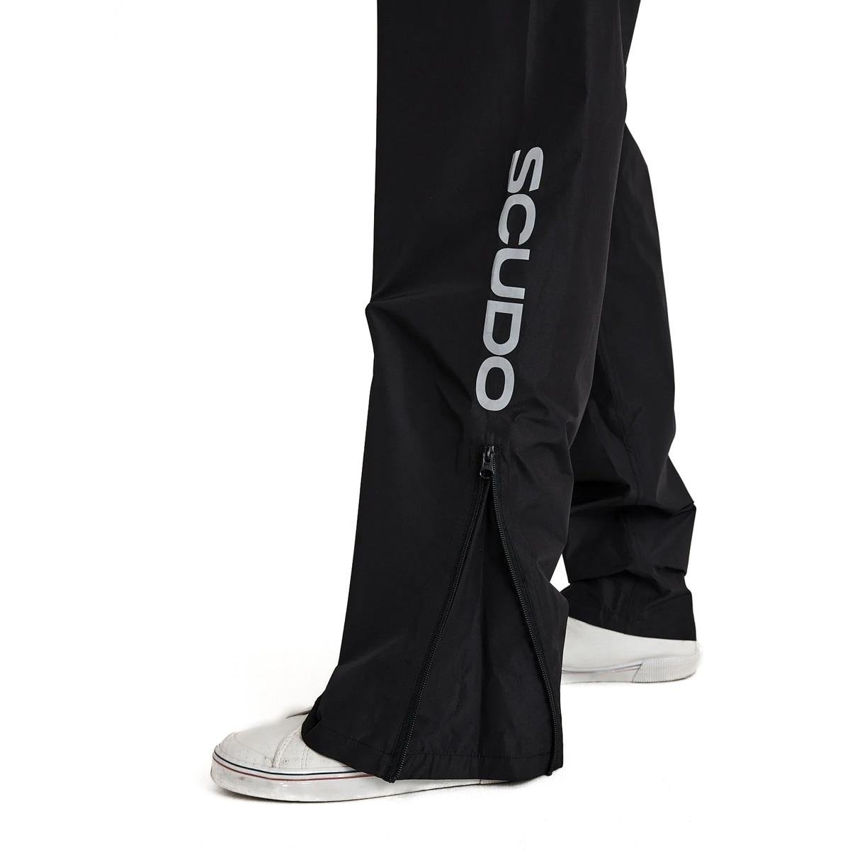 Peru Motosiklet Yağmurluk Pantolon Siyah