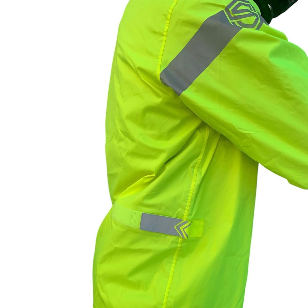 Peru Motosiklet Yağmurluk Üst Sarı