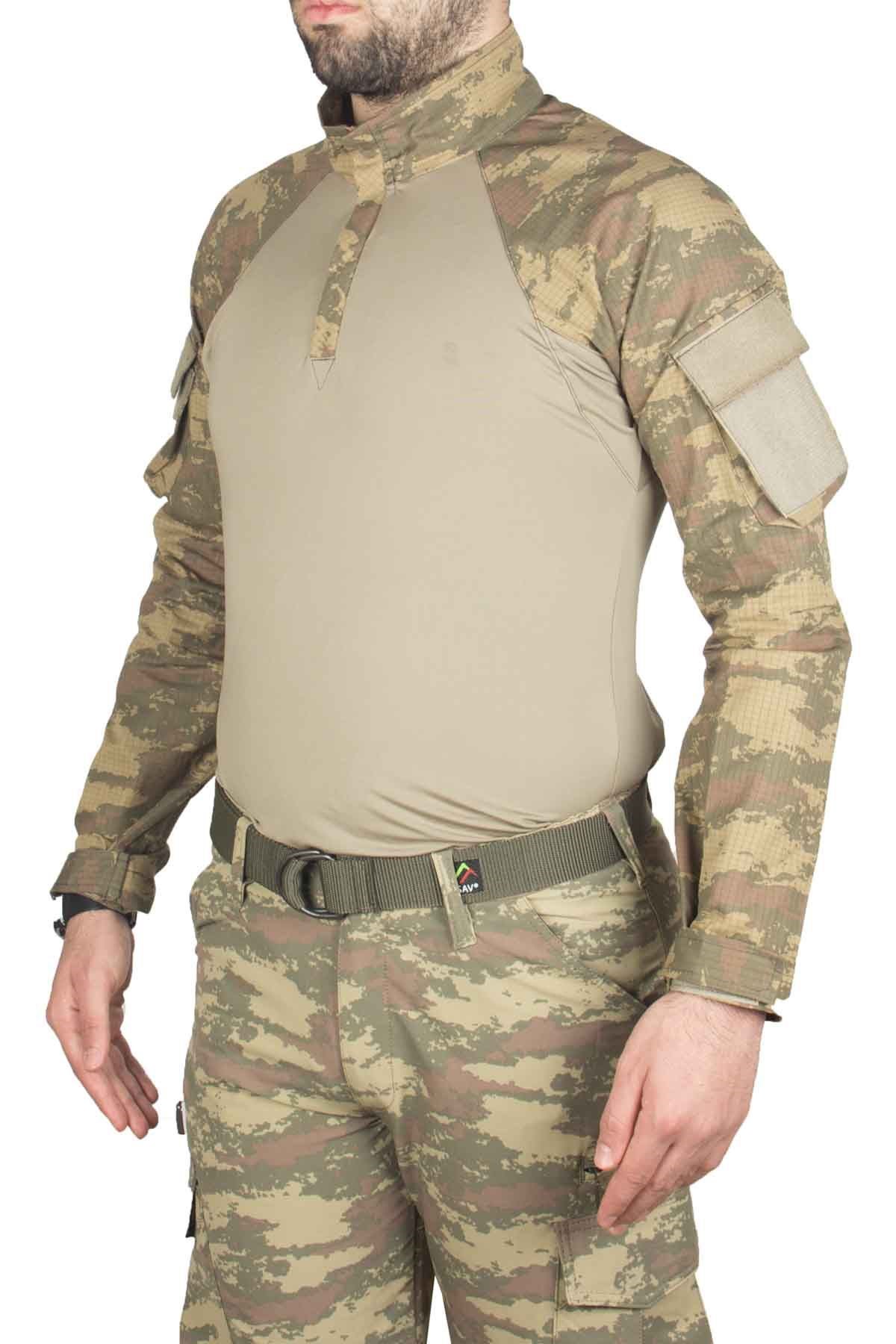 Piyade Kamuflaj Combat Tişört