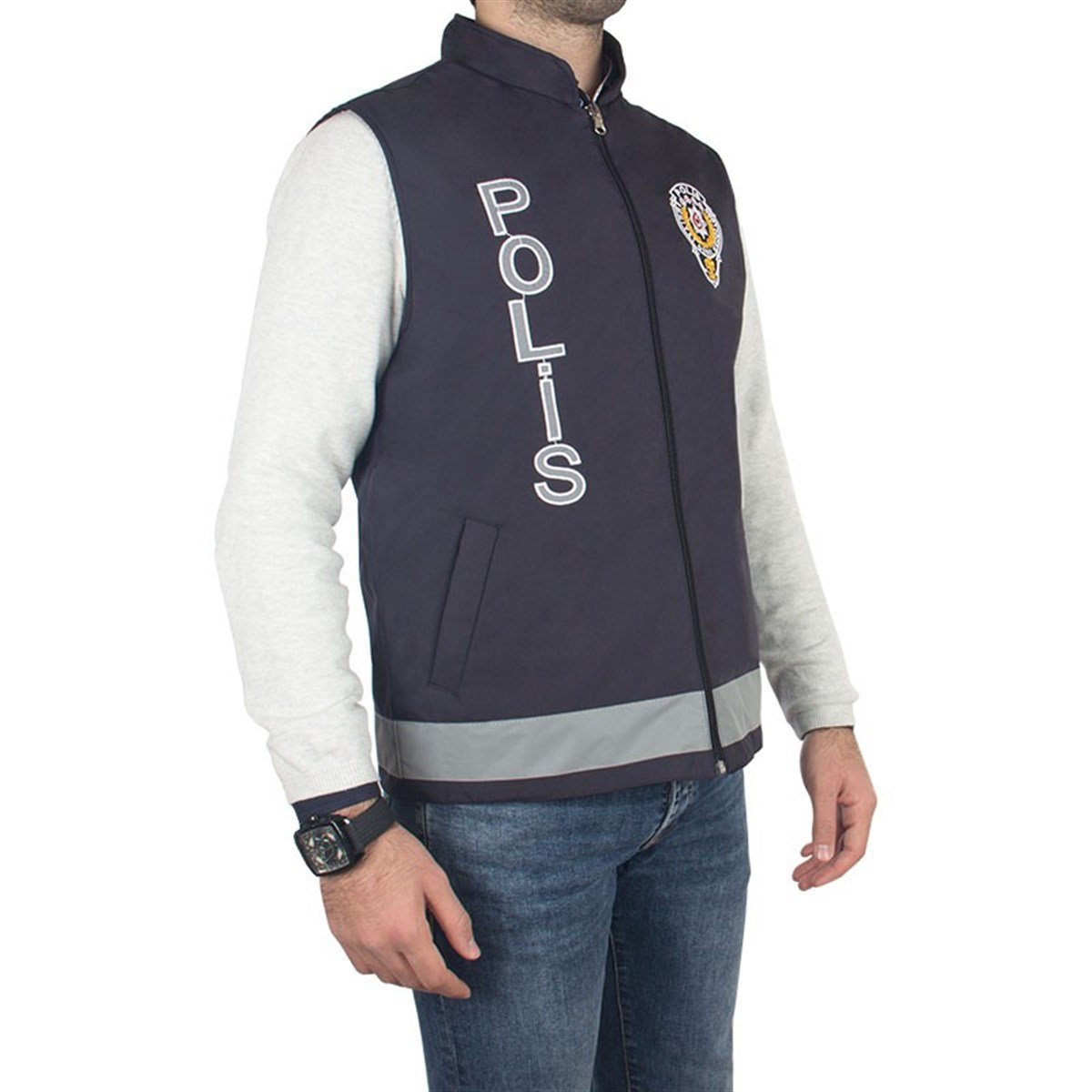 Polis Asayiş Görev Yeleği Çift Taraflı Yelek
