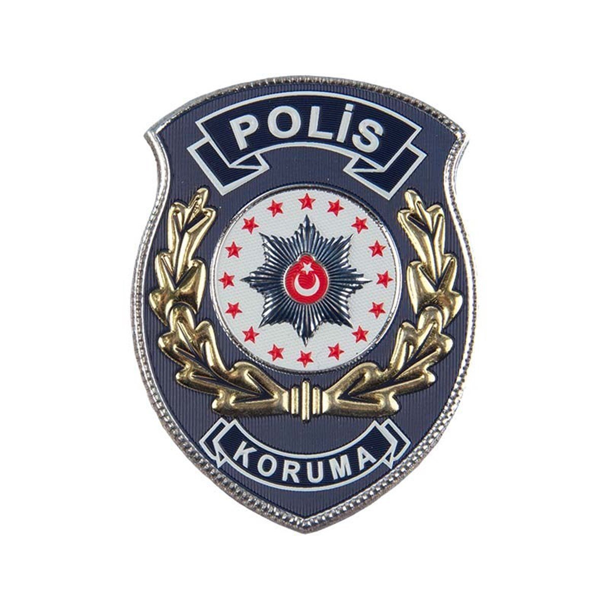Polis Koruma Arması Yeni 3 Boyutlu