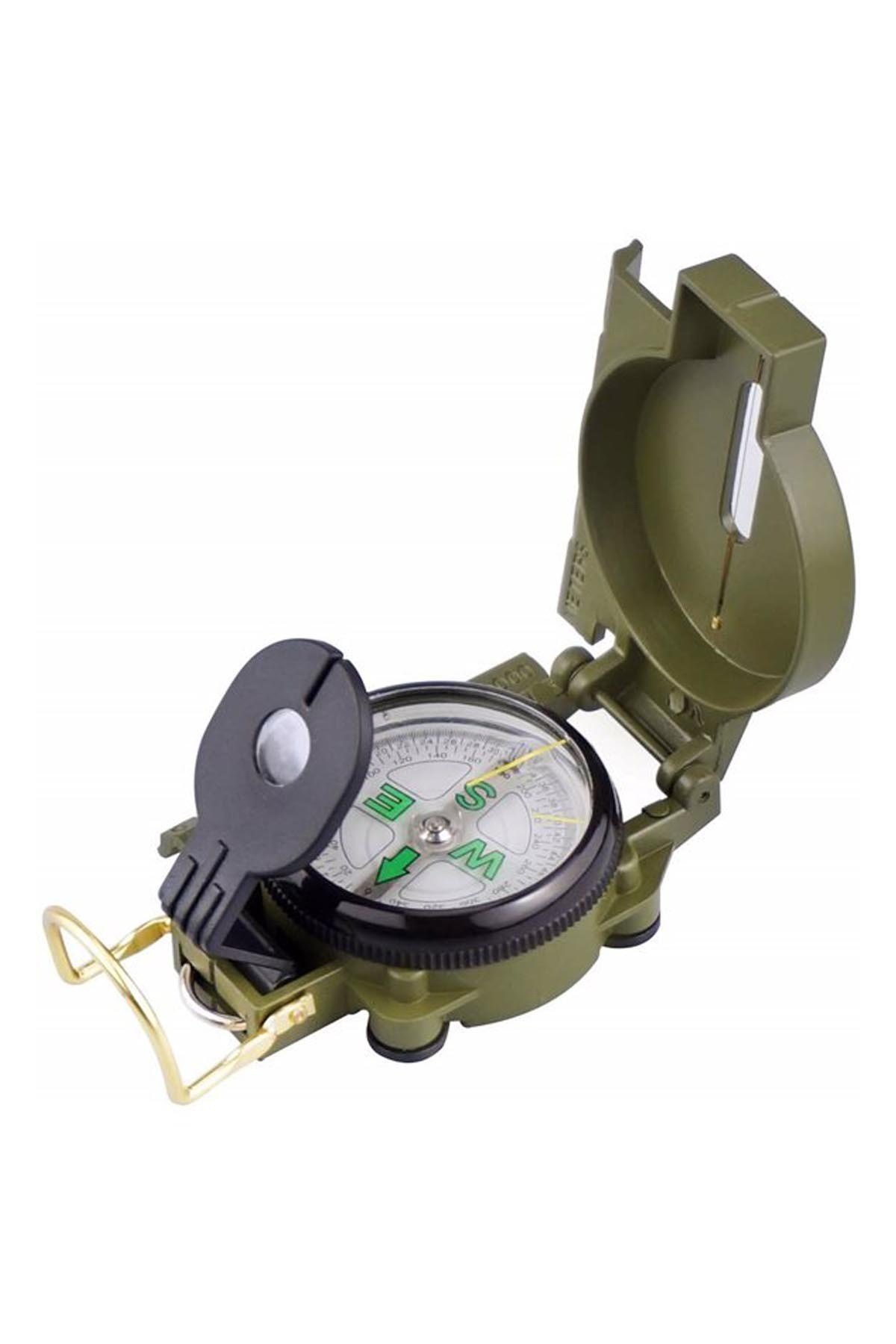 Profesyonel Askeri Tip Haki Pusula