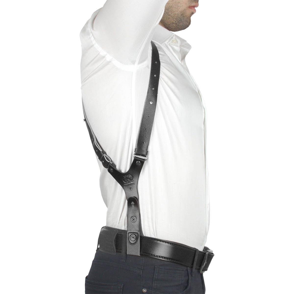 Profesyonel Deri Koltukaltı Tabanca Kılıfı Siyah-Universal