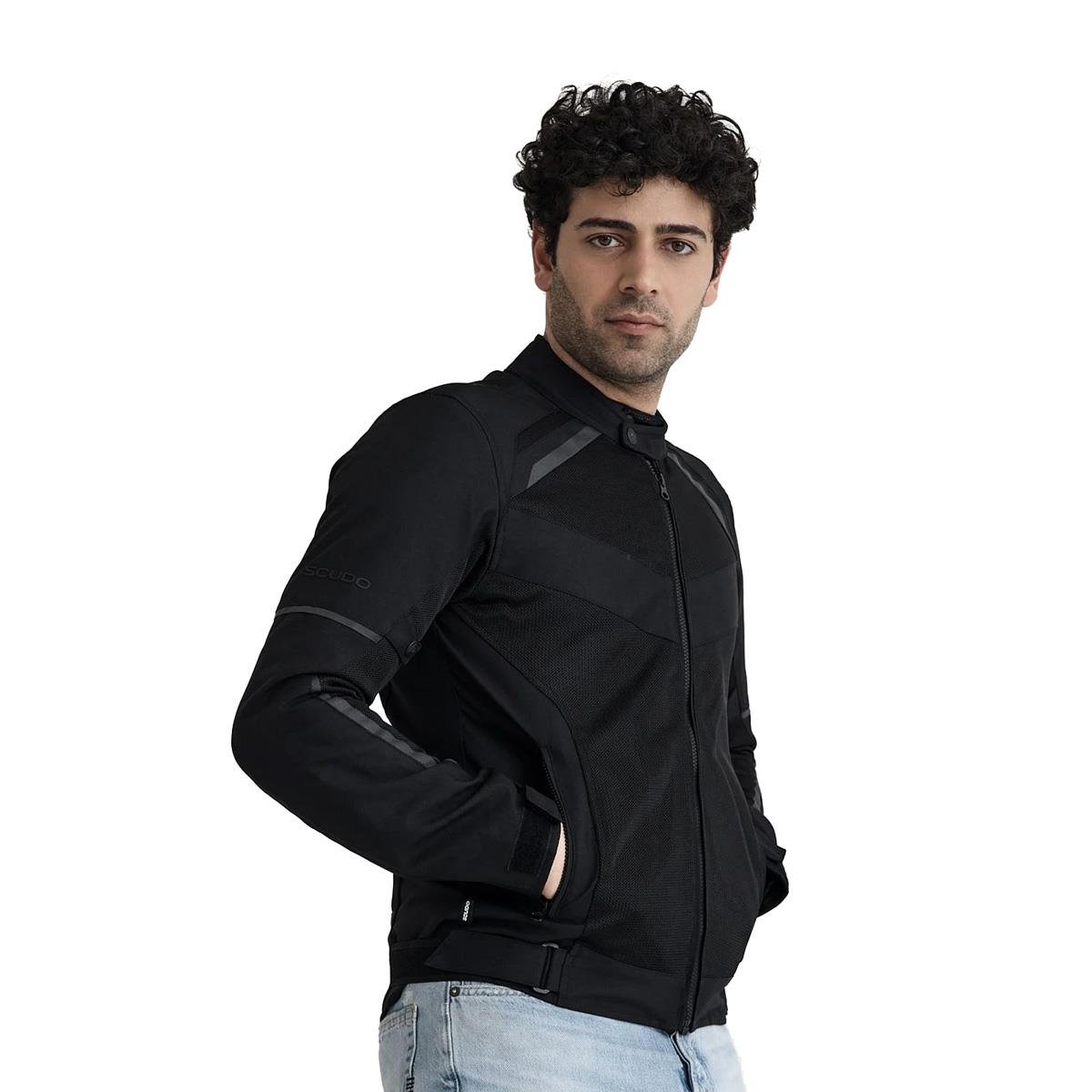 Rio 3 Mevsim Motosiklet Montu Siyah