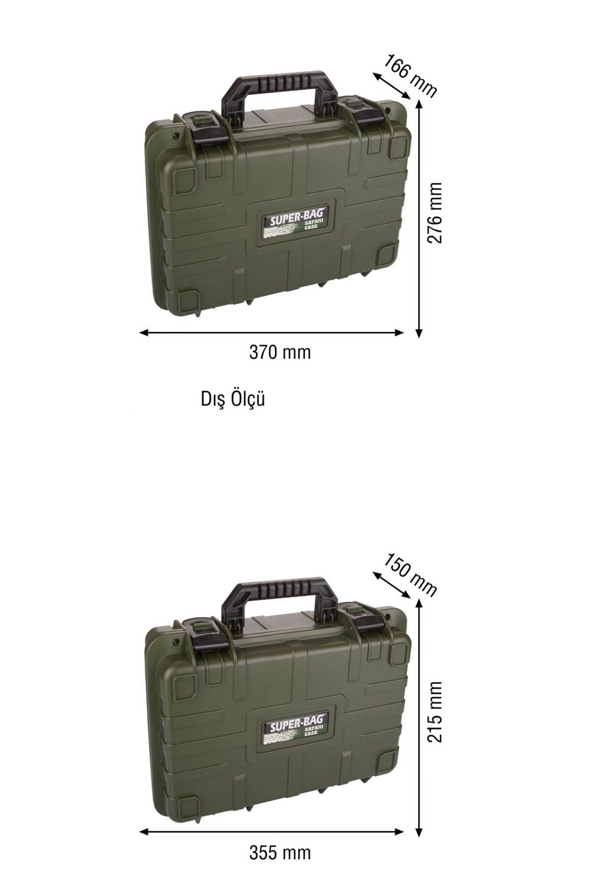 Safari Silah Muhafaza Çantası Küçük Boy