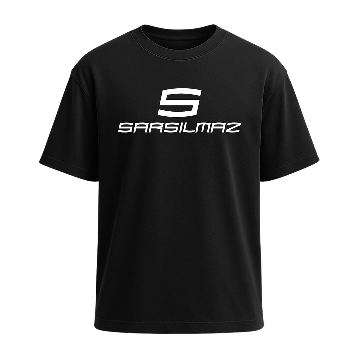 Sarsılmaz Baskılı Tişört Siyah