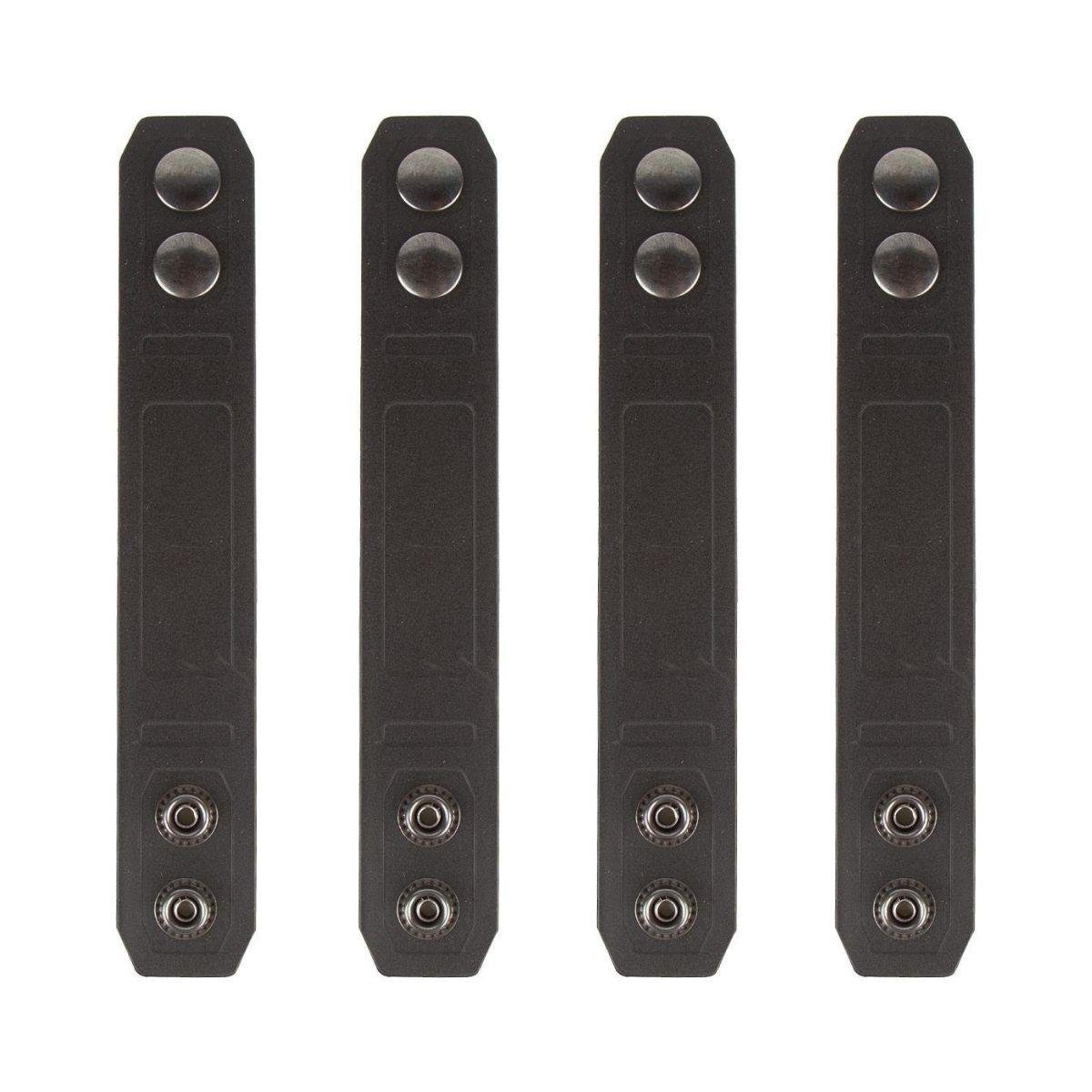 Siyah Plastik Palaska Köprüsü Çıt Çıt 4 Adet