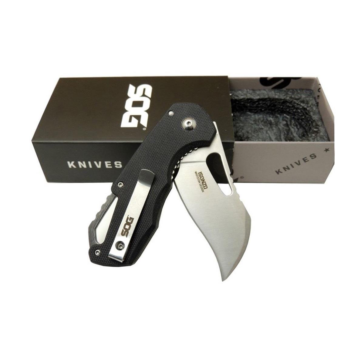 Sog İsonzo Çakı Siyah 18cm