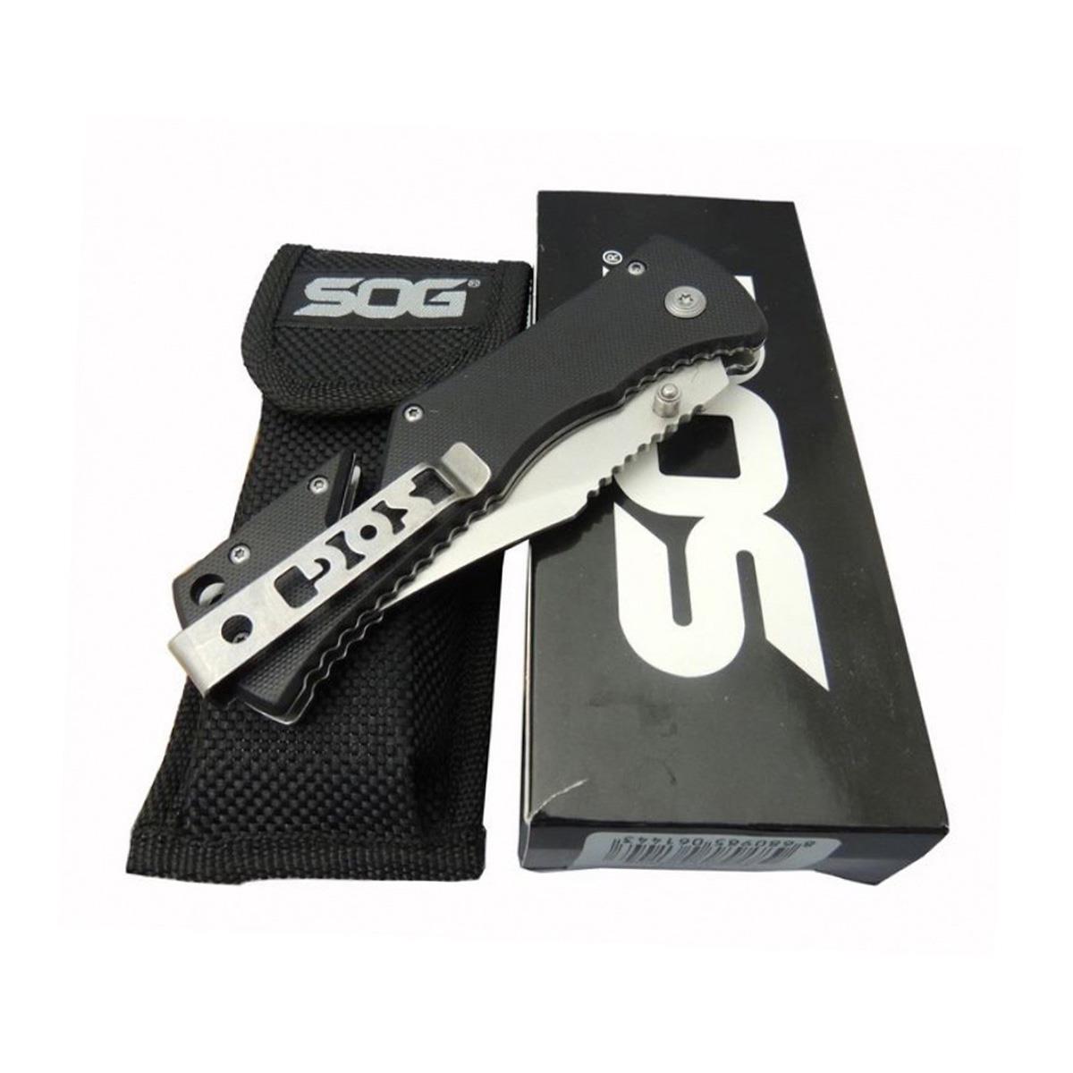 Sog Kurtarma Çakısı Siyah 22cm