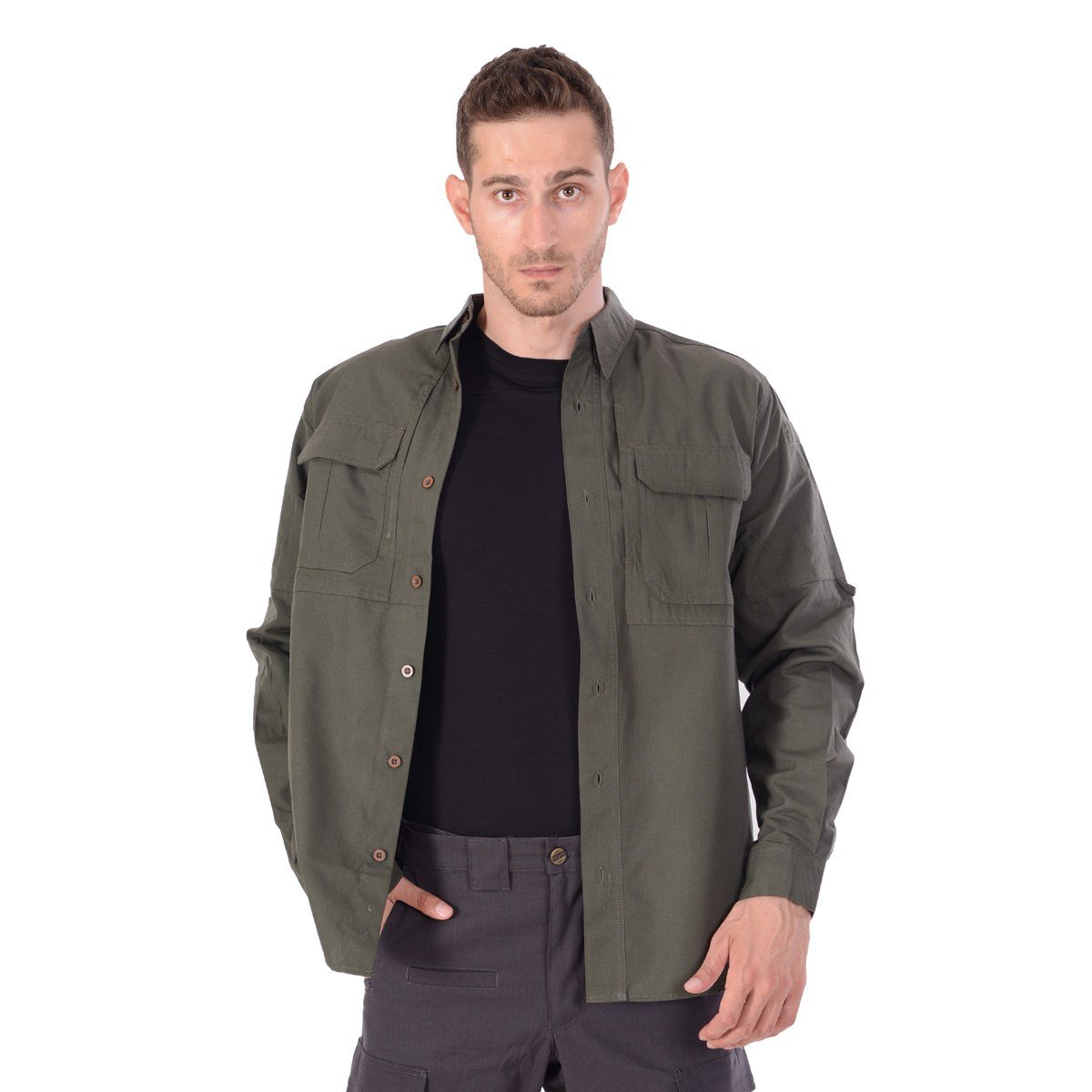 Taktikal Outdoor Gömlek Haki-TG01