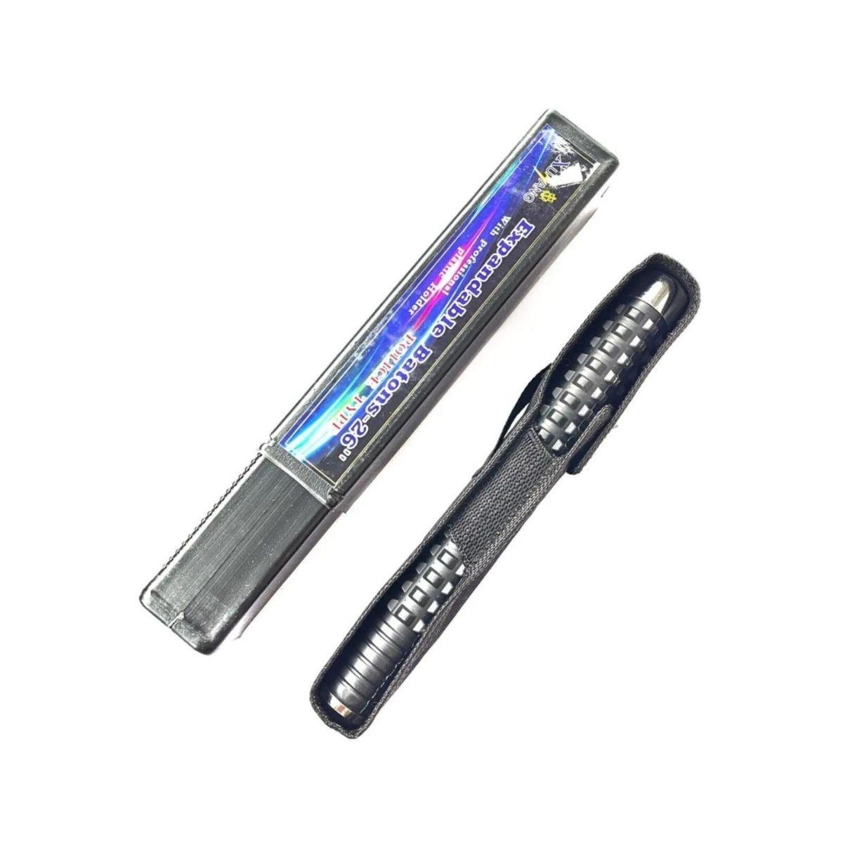 Teleskopik Jop Büyük Boy Krom 65cm